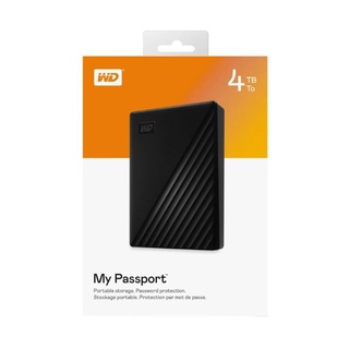 hdd 4tb wd my passport ประกันศูนย์ไืทย 3ปี ของใหม่