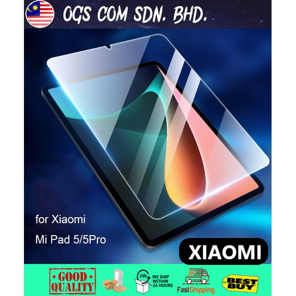 คลุมทั้งหมดแท็บเล็ต HD กระจกนิรภัยใส/ฝาครอบสําหรับ Xiaomi Mi Pad 5/ Mi Pad 5 Pro
