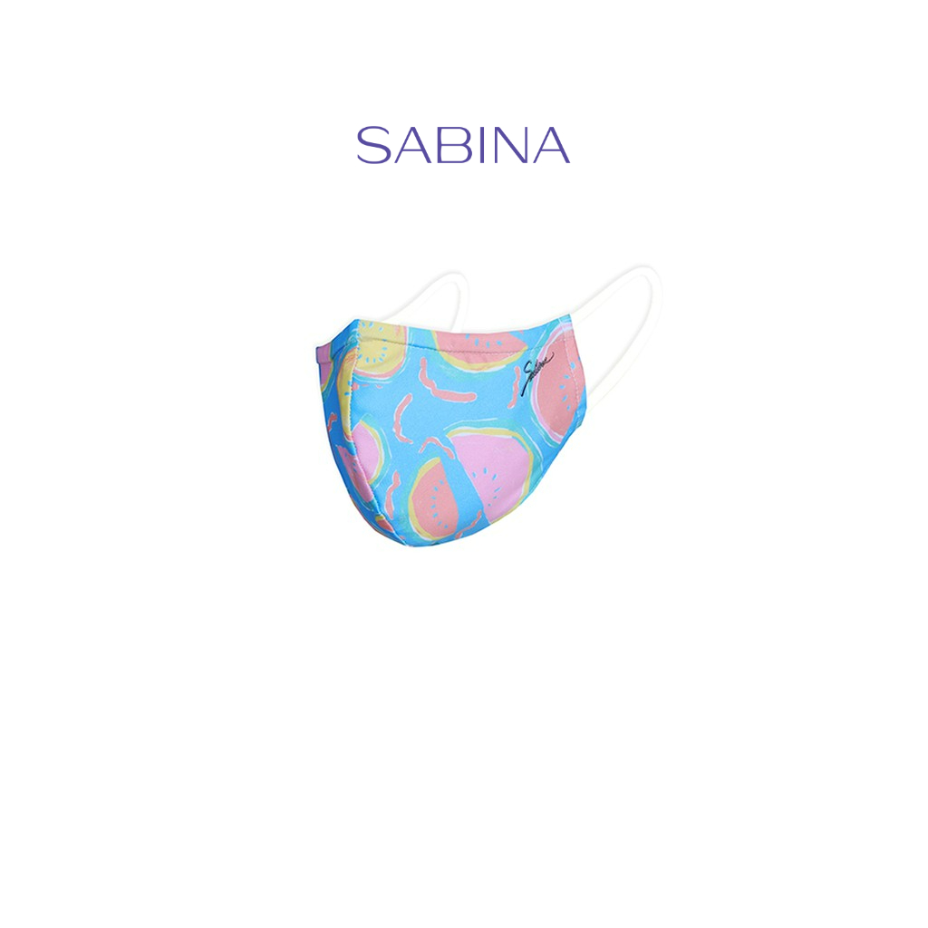 Sabina หน้ากากอนามัย รุ่น Thai Friut Mask รหัส SYR6040BL สีฟ้า