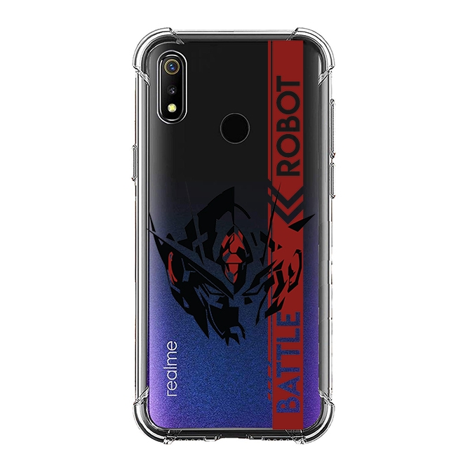 เคส Realme 3 Pro Anti-Shock Protection TPU Case [Battle Robot]