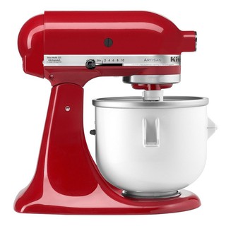 อุปกรณ์เสริมสำหรับทำไอศกรีม KITCHENAID KICAOWH อุปกรณ์เสริมเครื่องผสมอาหาร KitchenAid อุปกรณ์เสริมที่จะช่วยให้คุณทำไอศกร