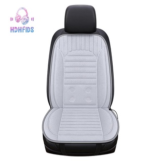 12V/24V Car Single Seat Heating Seat Cover 2-Stage Heating Seat Cushion Car Seat Heating Cover for 95% of Vehicles Gray