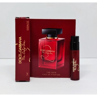 🔥🔥Vial Dolce&amp;Gabbana The only one 2 EDP 1ml (ไวออล) ของแท้💯 ค่าส่งถูก