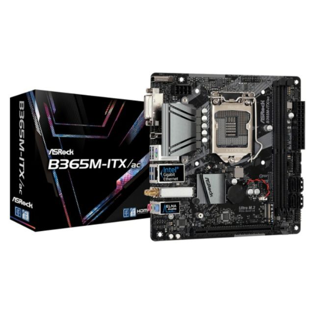 MAINBOARD Asrock B365M ITX-AC (1151V2)