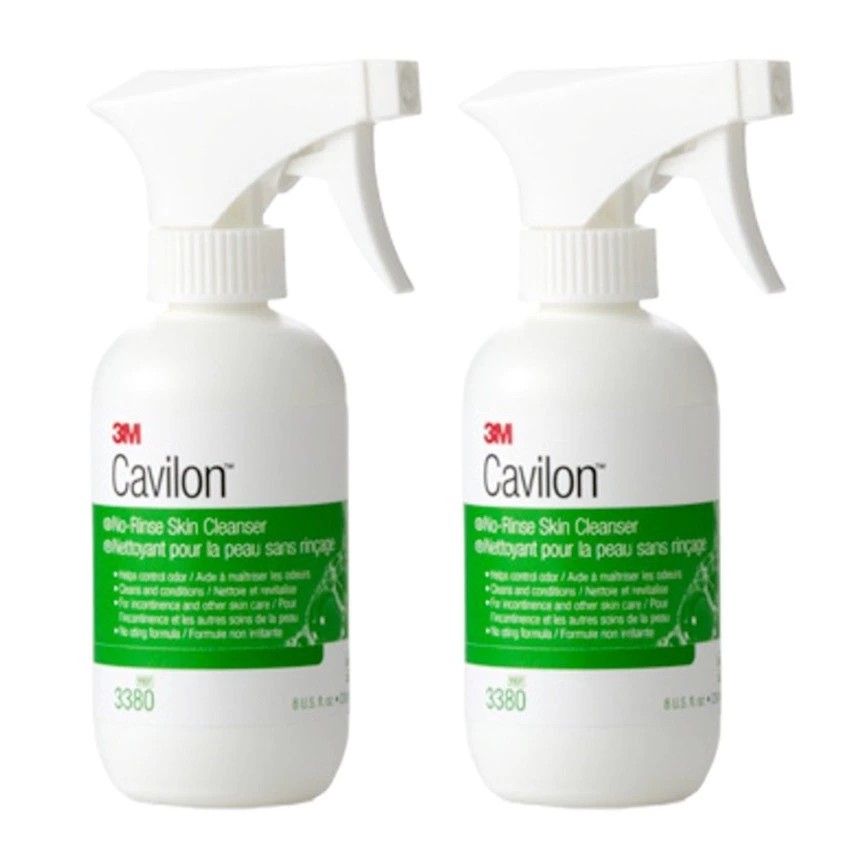 3M Cavilon No-Rinse Skin Cleanser โนรินส์สกิน คลีนเซอร์ ชนิดสเปรย์ 236ml 2ขวด