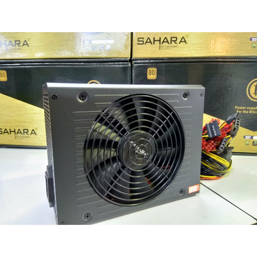 Power 1300W SAHARA 80+ GOLD (BITCOIN)  สินค้าใหม่ ประกัน1ปี