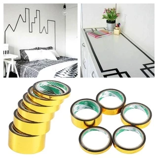 จัดส่งจากประเทศไทยDEALIFY Golden Tape 25m,50m DIY สําหรับตกแต่งเลเซอร์
