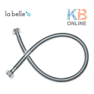 LB5006 สายน้ำดี สแตนเลส 18 นิ้ว LABELLE LB5006 Water Inlet Hose 18"