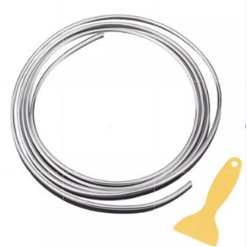 ขอบทองและขอบเงินติดขอบตู้ลำโพงสินค้าอย่างดีมีมาตรฐาน  ขนาด5เมตร🇹🇭