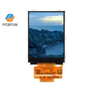 Pcbfun โมดูลหน้าจอ LCD 2.4 นิ้ว TFT ความละเอียด 2.8-3.3V 240…
