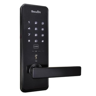 กุญแจดิจิตอลล็อก SECUON SEC-4900XKK สีดำ DIGITAL DOOR LOCK SECUON SEC-4900XKK BLACK