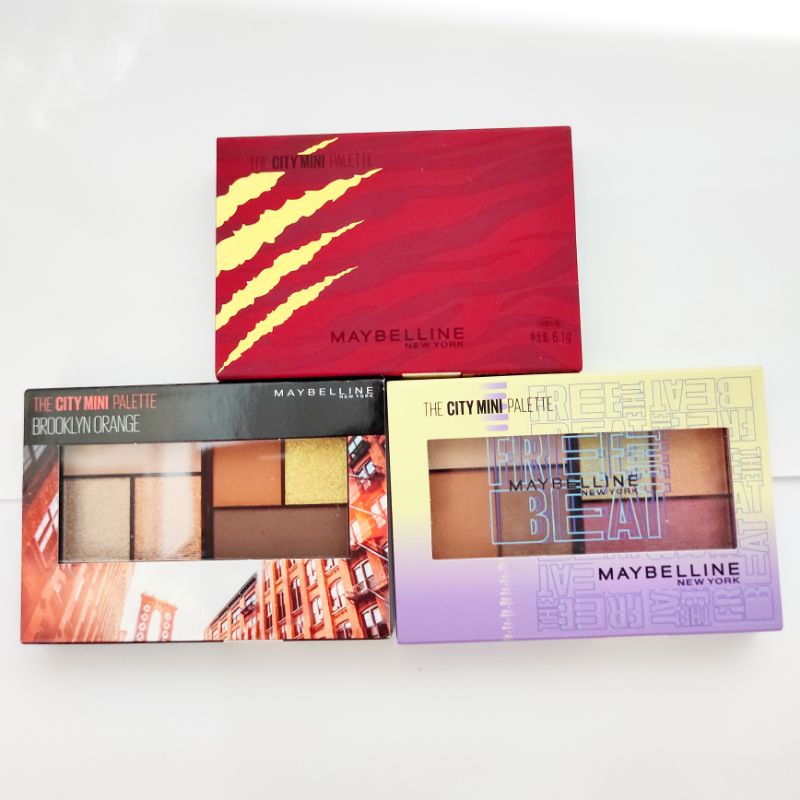 Eye shadow Maybelline มินิพาเลท เมยเบลีน อายแชโดว์ 6.1กรัม