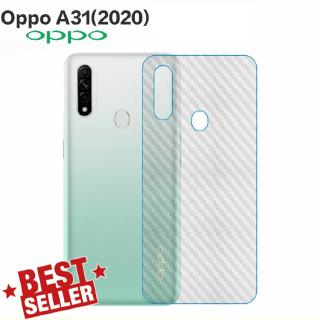 (ซื้อ 1 แถม 1) oppo a 31 20 คาร์บอนไฟเบอร์ฟิล์มกันรอยหน้าจอหลัง