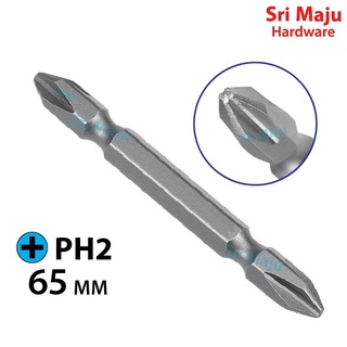 Maju PH2 ดอกสว่านหัวหกเหลี่ยม 65 มม. สําหรับสว่านไฟฟ้า Mata Pasang Ikat Skru