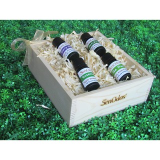 SenOdos ชุดน้ำมันหอมระเหย  Earthly Passion Set 10ml X4กลิ่น