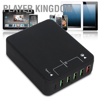 Player kingdom อะแดปเตอร์ปลั๊ก Ac ชาร์จ Type C ประหยัดพื้นที่ Usb`C สมาร์ท Ic อินเตอร์เฟซ Usb สําหรับชาร์จโทรศัพท์มือถือ Tourism