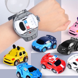 Mini Watch Control Car Cute RC Car Accompany with Your Kids Gift for Boys Kids on Birthday ChristmasWatch RC Car Toy 87HD