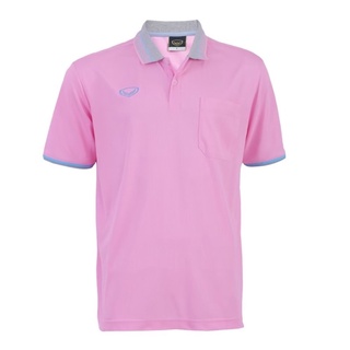 Grand Sport เสื้อโปโลชาย แกรนด์สปอร์ต สีชมพู รหัส :012568