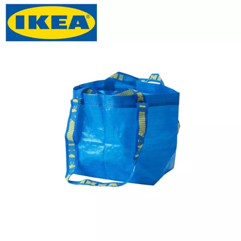 กระเป๋าIKEA ผ้ากระสอบไซส์S (พร้อมส่ง)