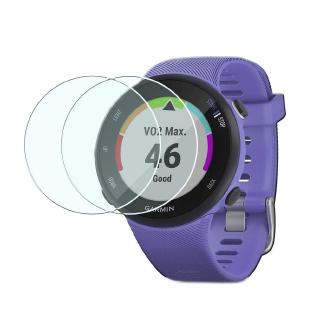 ตัวป้องกันหน้าจอกระจกนิรภัยสำหรับ Garmin Forerunner 45 45S