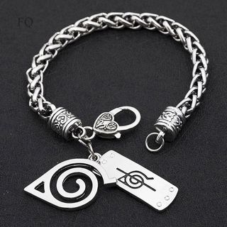 NARUTO CHARMS สร้อยข้อมือจี้รูปนารูโตะเครื่องประดับ Unisex