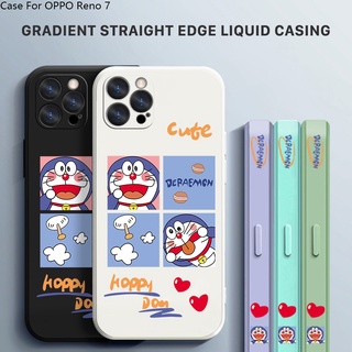 OPPO Reno 7 7Z Pro 5G 4G ออปโป้ สำหรับ Case Doraemon Cat เคส เคสโทรศัพท์ เคสมือถือ