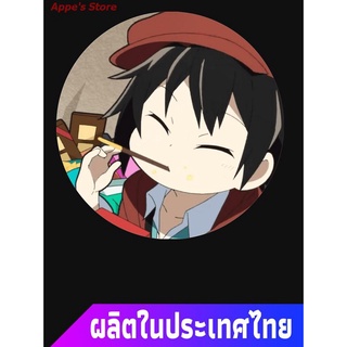 Appes Store COD BSD Bungou Stray Dogs BSD Wan! Ranpo Eating Candy Essential T-Shirt เสื้อยืดพิมพ์ลาย เสื้อยืดคู่รัก