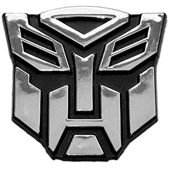 Transformers Autobot Transformer Chrome Logo Emblem คุณภาพ