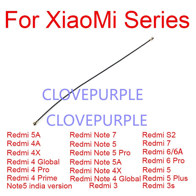 เสาอากาศสัญญาณแบบยืดหยุ่นสําหรับ Xiaomi Redmi Note 3 S 4 5 6 7 S2 X A Pro Plus Prime