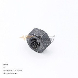 05496 H3 HEXAGON NUT M10×1 9800 SUPER