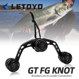 Letoyo Gt Knot Fg Knot Pr Knot Leader Knotter สายเคเบิ้ลคาร์บอน Pe สําหรับจัดเก็บสายเคเบิ้ลตกปลา