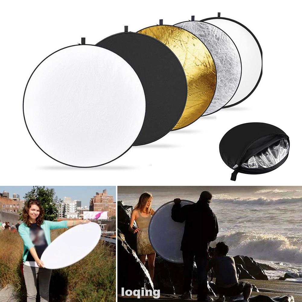 Reflector Board Reflector Disc Reflective Panel 110cm with Bag Handheld