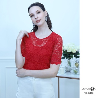 AMILA Blouse VE-B813 by VERONIQA ลูกไม้แฟนซี T IGPU22-1