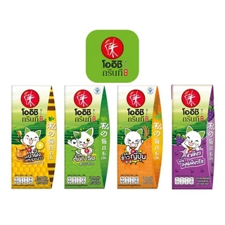 [ยกลัง 36 กล่อง] Oishi โออิชิ ชาเขียว 180 มล. แพ็ค 4กล่อง (เลือกรสได้)