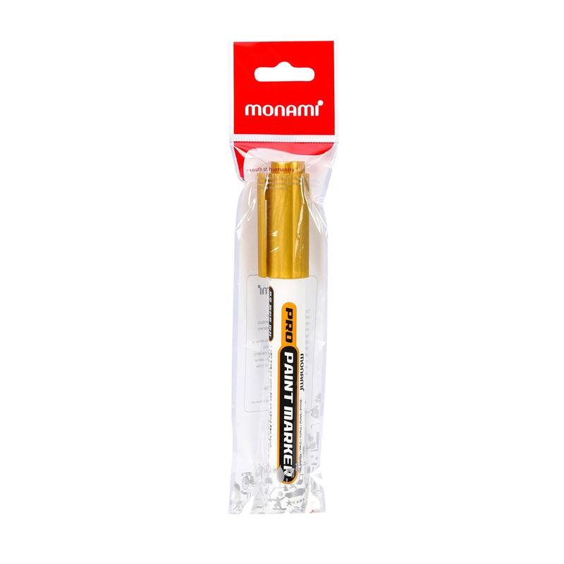 Monami ปากกาเพ้นท์ Pro 2มม. ทอง   Non-Serie