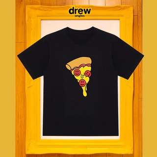 bh Drew ANGLES HOUSE เสื้อยืดแขนสั้น พิมพ์ลายหน้ายิ้ม แนวสตรีท สําหรับผู้ชาย และผู้หญิง