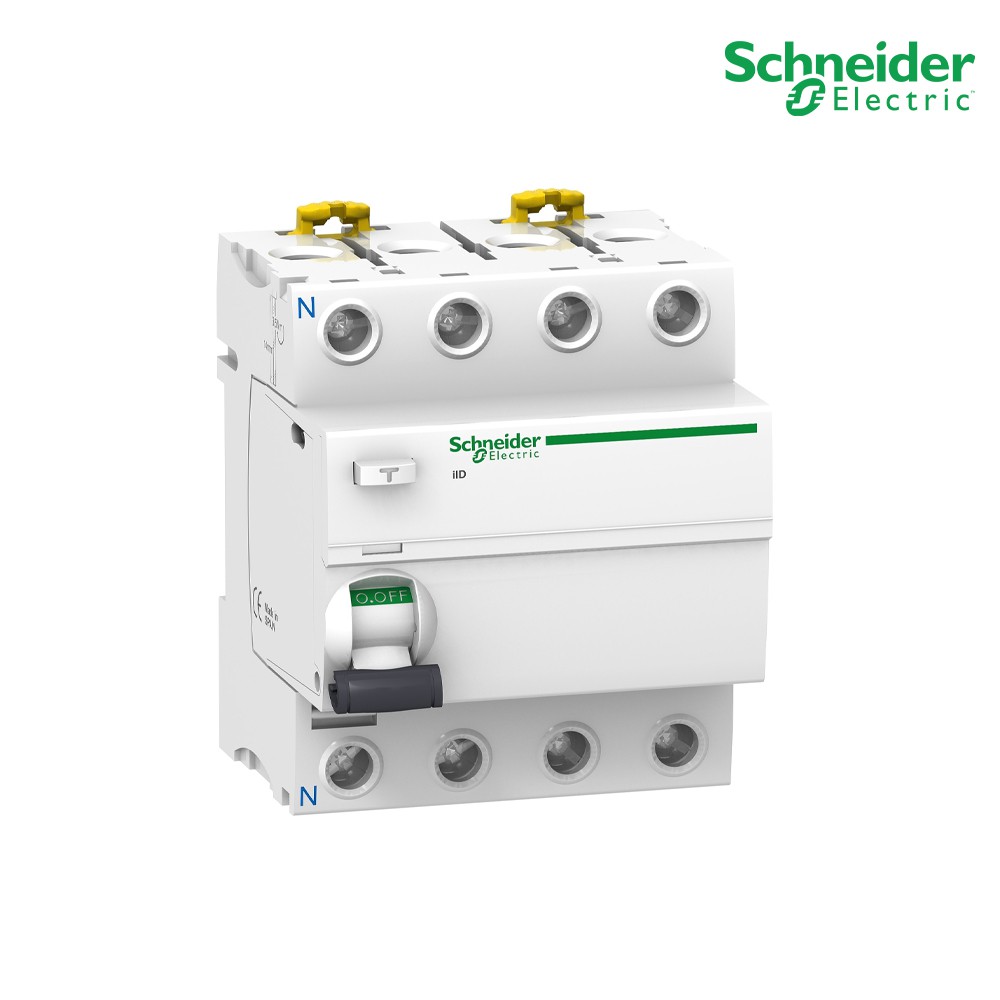 Schneider Electric - Acti9 iID - RCCB - 4P - 40A - 30mA - type AC (ป้องกันไฟดูด ไฟรั่ว)_A9R71440 ที่