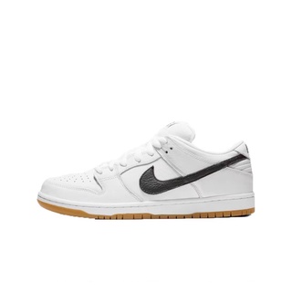 Nike SB Dunk Low Pro"Orange Label White" รองเท้าผ้าใบ รองเท้าวิ่ง【สปอตของแท้อย่างเป็นทางการ】