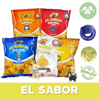 El Sabor Nacho Chips ข้าวโพดแผ่นทอดกรอบ เอลซาบอล มีให้เลือก 2 รสชาติ