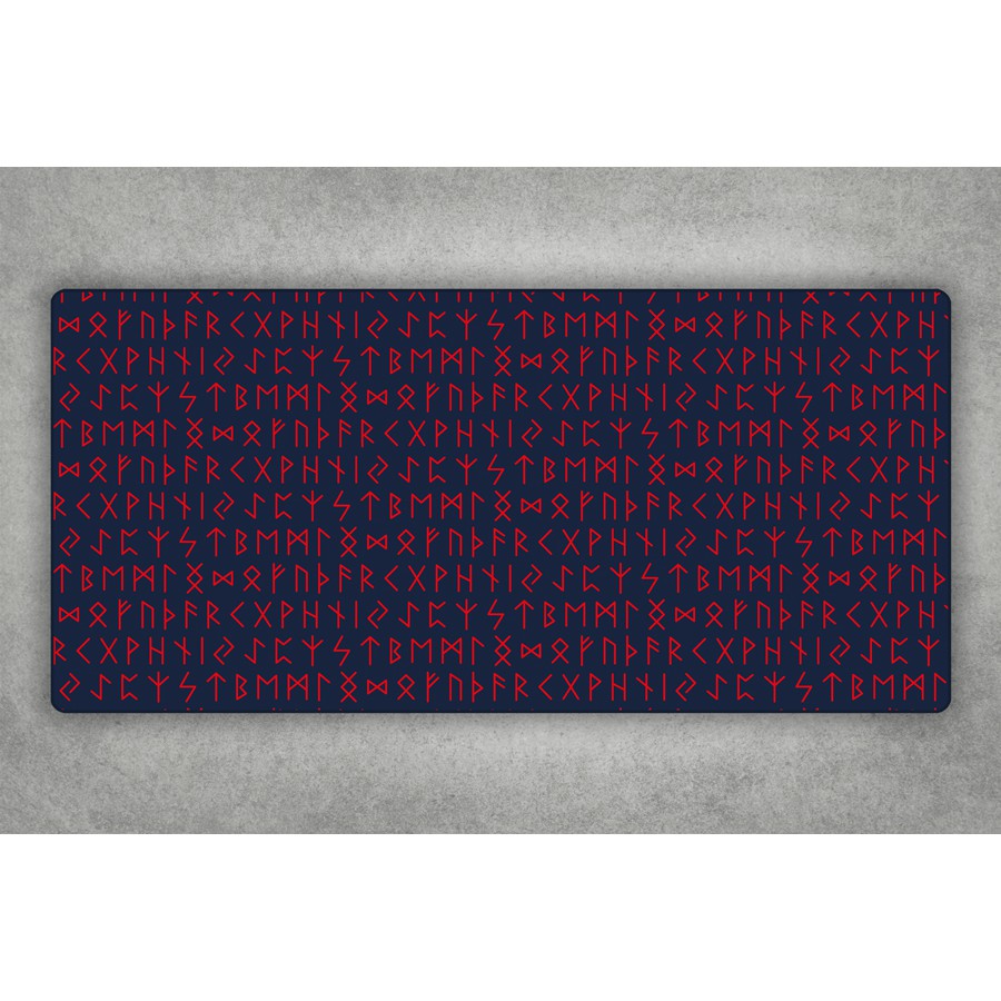 [Restock] Rune Deskmat แผ่นรองเมาส์ แผ่นรองโต๊ะ ออกแบบโดย 3BMech