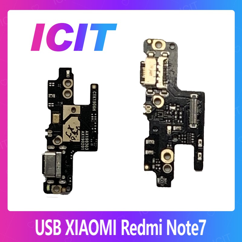 Xiaomi Redmi Note 7 อะไหล่สายแพรตูดชาร์จ แพรก้นชาร์จ Charging Connector Port Flex Cable（ได้1ชิ้นค่ะ) ICIT 2020