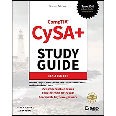 หนังสือเล่มใหม่ CompTIA CySA+ ข้อสอบคู่มือเรียน CS0-002 (ฉบับที่ 2)