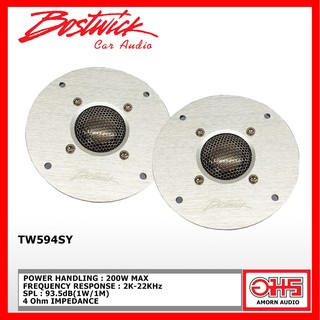 BOSTWICK TW594SY 1คู่ ลำโพง bostwick เครื่องเสียงรถยนต์ AMORNAUDIO อมรออดิโอ