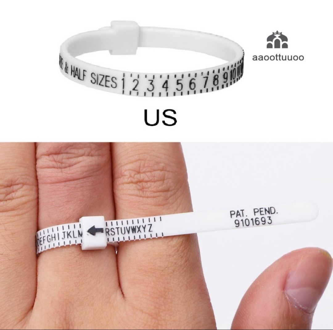 Ring Size Chart Templates Free Download Ring Sizer Uk Us Men Women