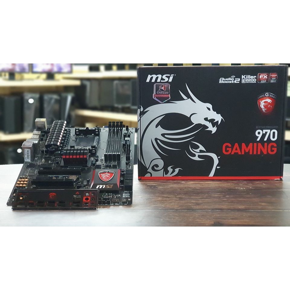 Mainboard AM3+ มือสอง รองรับแรม 4 แถว