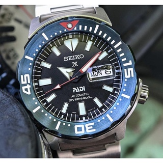 Seiko Prospex Monster รุ่นพิเศษPadi Special Edition สีสวยมาก รุ่น SRPE27K1 ราคาพิเศษสุด