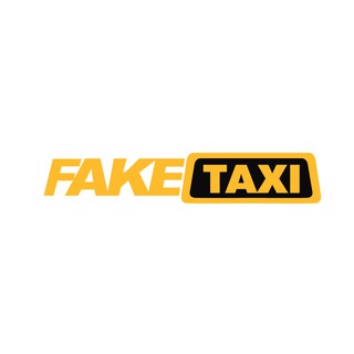 สติ๊กเกอร์ "FAKE TAXI" สติ๊กเกอร์ 3M สีเหลืองสะท้อนแสง ขนาด 15x3 cm สะท้อนแสงได้ดีในที่มืด