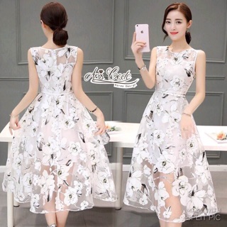 Ariscode Organza white dress