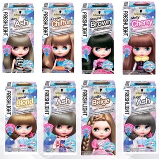 Schwarzkopf  เฟรชไลท์ โฟม เปลี่ยนสีผม สุดฮิตจากญี่ปุ่น  โฟมเปลี่ยนสีผม ยาย้อมผม  กล่องรุ่นใหม่ รับประกันของแท้ 100%