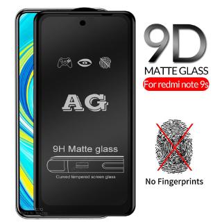 ฟิล์มกระจกด้าน AG เต็มจอ Redmi 12C A1 10C 10A 9T 9 9A 9C Note 11 11s 10 10s 9s 8 Pro Glass 9D Matte Protective Glass For Xiaomi Redmi Note 9s Note 9S Note9s Phone Screen Protector Game Film